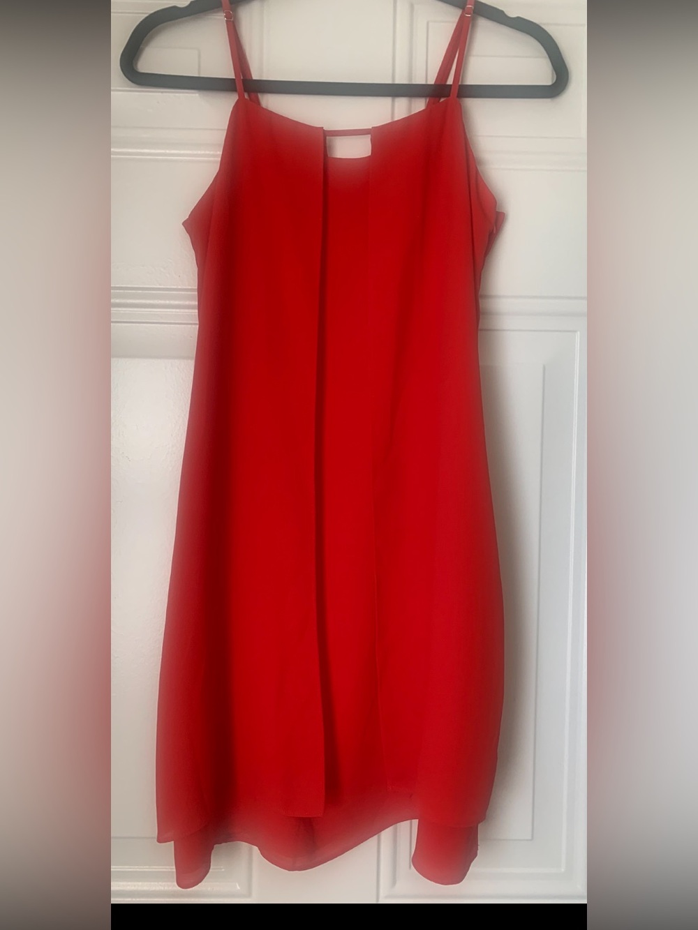Greylin Vibrant Red Mini Dress Size S